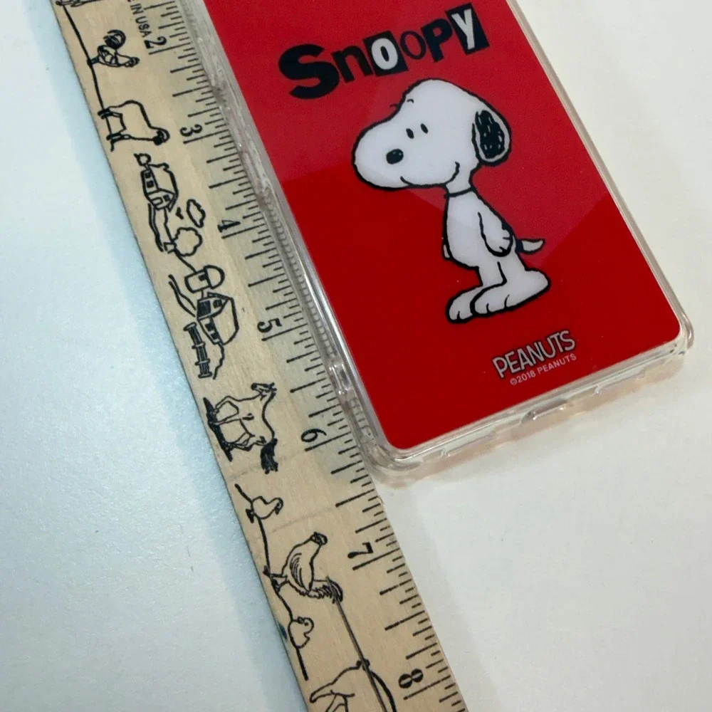 Peanuts Snoopy Phone Case Google Pixel 6 Red Clear Graphic Cover Cartoon